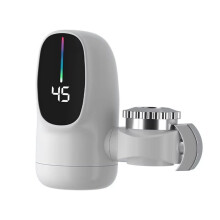 3000W Instantaneous Hot Faucet Hot & Cold Water Heater Kitchen Fast Heating Faucet with Temperature Display AU Plug