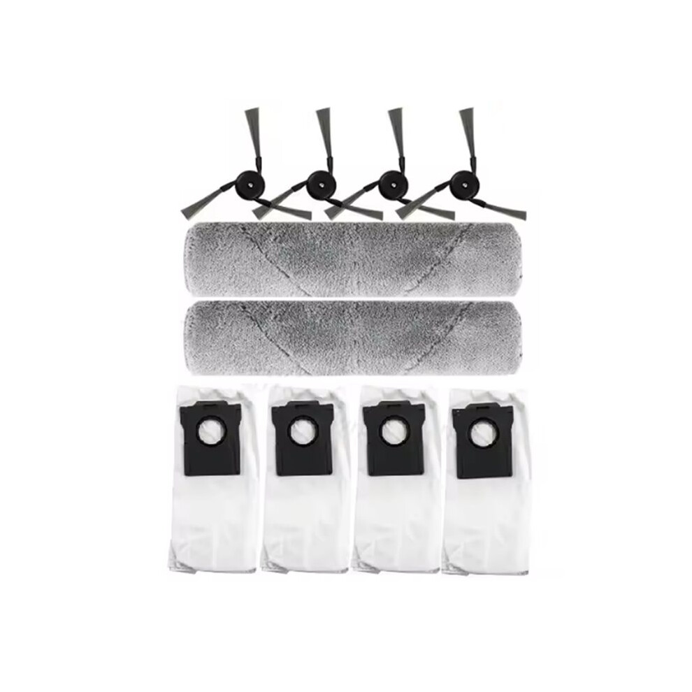 10Pcs For Mova Z5 / Z5 Pro / Z50 Ultra Tracked Mop Cloth Side Brush Dust Bag Replacement Parts 6031167557070
