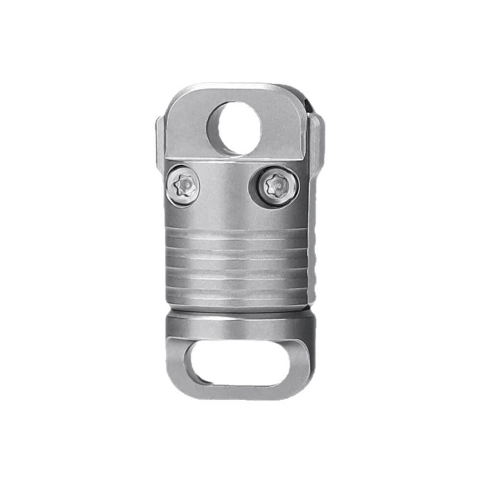 Titanium Alloy Magnetic Keychain 360 Rotatable Quick Release Buckle Pendant Ultralight Tool 4712901419480