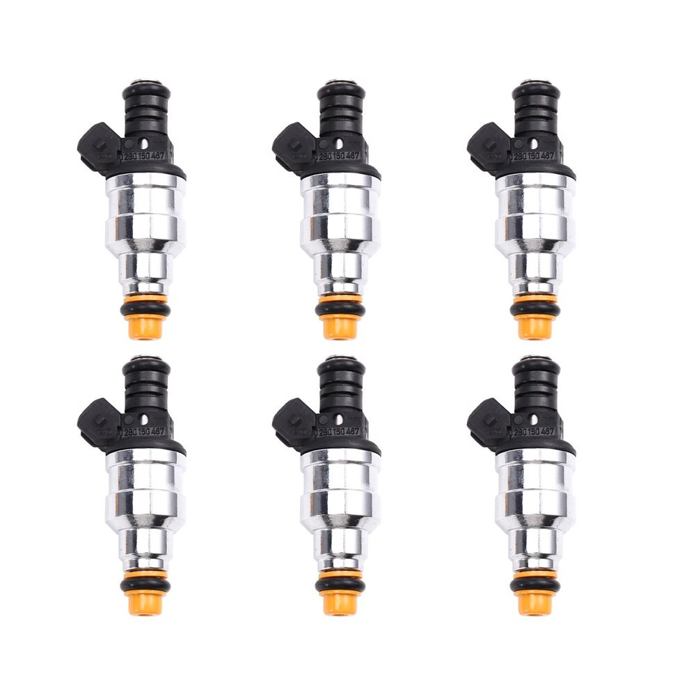 6Pcs Fuel Injectors 0280150467 For A3 A4 & 1.8L Turbo 06A906031f Injection Nozzle 4711695846915
