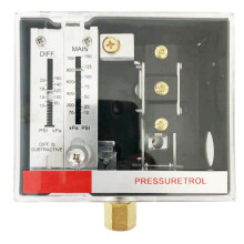 Boiler Steam SPDT Pressure Switches Adjustable Difference Pressure Connection 1/4" NPT 70-1035kPa