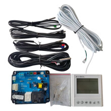 LILYTECH ZL-R300A Universal Air Source Water Heater Controller Circuit Board Auxiliary Heating Controller with Expansion Valve