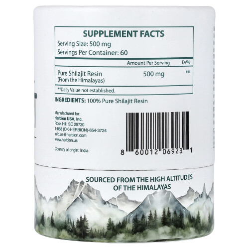 Herbion Naturals, Σιλατζίτης του Ιμαλαΐων, 1 oz (30 γρ.) 1