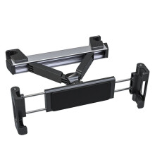 Advanced Telescopic Car Headrest Phone Holder Anti-Shake Mount for 4-12.9 Inch Devices