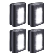 4Pack Running Light, USB Rechargeable LED Light, Clip Running Lights with Runners and Joggers for, Outdoor Adventure