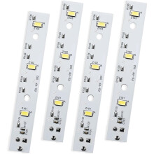 WR55X26671 Refrigerator LED Light Board,Replacement for GE Model PS11767930,AP6035586,Led Light Board Replacement (4PCS)