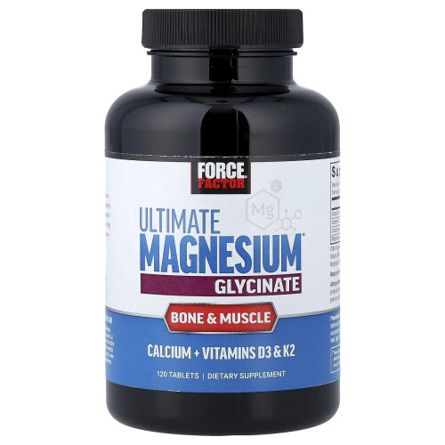 Force Factor, Magnesio Glycinato Ultimo, 120 Comprimato 2