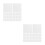 200Pcs Plant Fiber White Cap Liners Absorb Moisture for Food Storage 4