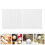 200Pcs Plant Fiber White Cap Liners Absorb Moisture for Food Storage 11