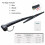 for  Trailblazer Envoy  Rainier Windshield Wiper Arm Blade Set 5