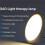 Light Therapy Lamp 10000 Lux Full Spectrum SAD Treatment Lamp Timer Settings Memory Function Happy Sunlight Lamp UK PLUG 6