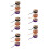 15Rolls Versatile Polyester Tinsel Garland for Halloween Decorations 6