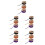 15Rolls Versatile Polyester Tinsel Garland for Halloween Decorations 7
