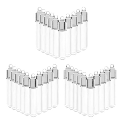 30Stk Mini-Rundglasflaschen Zur Und Geschenk 1