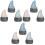 9Pcs Assorted Color Stainless Steel Kitchen Scrubbers Cleaning 3