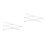2Pcs White Drawing Magnification Scale Rulers for Students Engineers 9
