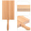 2Pcs Khaki Wooden Board Kitchen Tool for Pasta Shaping 2