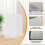 Clear CD Display Box Single Music CD Card Storage Protective Case Album Dust Cover A 5