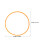 3Pcs Orange Plastic Replacement Drive Belts for Cotton Candy Machines 2
