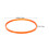 3Pcs Orange Plastic Replacement Drive Belts for Cotton Candy Machines 3