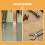 3Pcs Orange Plastic Replacement Drive Belts for Cotton Candy Machines 8