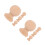 8Pcs Versatile Wood Finials Stair Post Caps Decorative Beige Craft 5