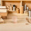 8Pcs Versatile Wood Finials Stair Post Caps Decorative Beige Craft 11