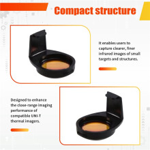 -T UT-Z005 Micro Lens for Infrared Thermal Imager,Definition Micro Lens Attachment for UTi256M/260M Thermal Imaging Cameras