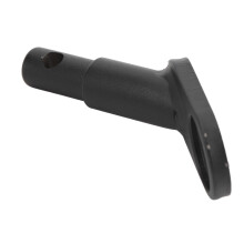 Coupleur d'attelage argenté, acier, plaque de base de 55 mm