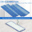 6 Pack Microfiber Cleaning Pads for Bona Premium Spray Mop 5