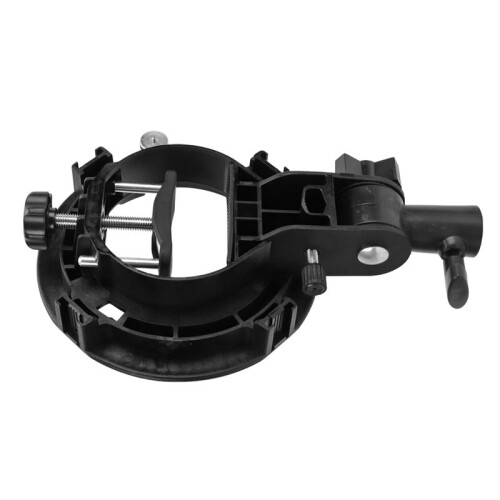 S Type Bracket for Bowens Mount Holder S Type Bracket Holder for Speedlite Flash Snoot Softbox 1