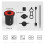 Mini Bike Tail Light Smart/Normal Version 3.7V 400mAh Rechargeable 3