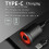 Mini Bike Tail Light Smart/Normal Version, 3.7V 400mAh, 4cm 5