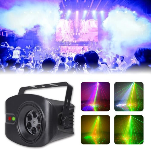Luce da discoteca - MOOHOP - LED RGB - 52 motivi - Telecomando 1
