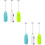 6Pièces Outils De Mélange Époxy Électriques Colorés Pour DIY 6