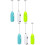 6Pièces Outils De Mélange Époxy Électriques Colorés Pour DIY 7