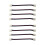 8Pcs Flexible 4-Pin Rgb LED Light Strip Connectors Assorted 5