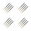 16Pcs Multi Color Bamboo Pencil Lengthener for Drawing Crayon Use 4