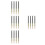 16Pcs Multi Color Bamboo Pencil Lengthener for Drawing Crayon Use 6