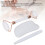 Set da 3 pezzi Jadestone Roller Gua Sha, forma lingotto, bianco 6