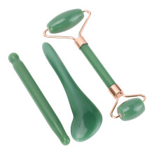 Jadestone ensemble de rouleaux à double tête masseur vert
