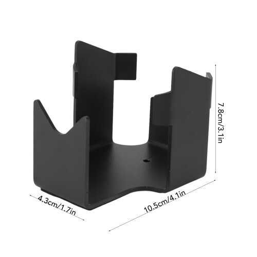 Supporto per portafiltro nero 10,5x4,3x7,8 cm 1