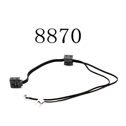 1Pcs Technic Power Function 8870 LED Light Link  Cable for Train Vehicle Building Block Power Group 1