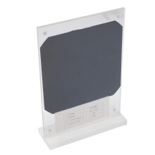 Mini 3.3W Monocrystalline Solar Panel Acrylic Portable for Science 18.5cm