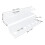 Wall Mounted Clear Acrylic Pool Cue Rack - Holds 6 Cues Space Saving Design 2