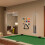 Wall Mounted Clear Acrylic Pool Cue Rack - Holds 6 Cues Space Saving Design 6