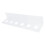 Wall Mounted Clear Acrylic Pool Cue Rack - Holds 6 Cues Space Saving Design 16