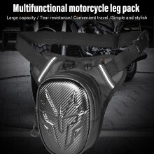 Matte Finish Motorcycle Leg Pouch