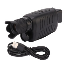 Night Vision Scope with Infrared Illumination, 5X Zoom HD Lens, Digital Monocular for Darkness, Lightweight Design for Hunting, Surveillance, and