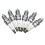 Iridium Spark Plug 6PCS Replacement for Ford Explorer 2011-2020 3.5L V6 3